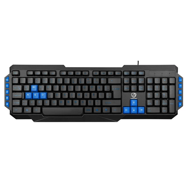 Hytech Hyk- 46 Gamy Combo Siyah Klavye Mouse Set - Resim 6