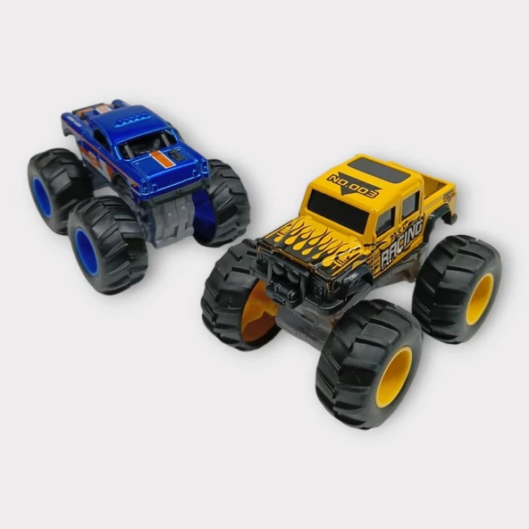Mini Off-Road Araçlar 2'li - Sarı Lacivert ürün görseli 1