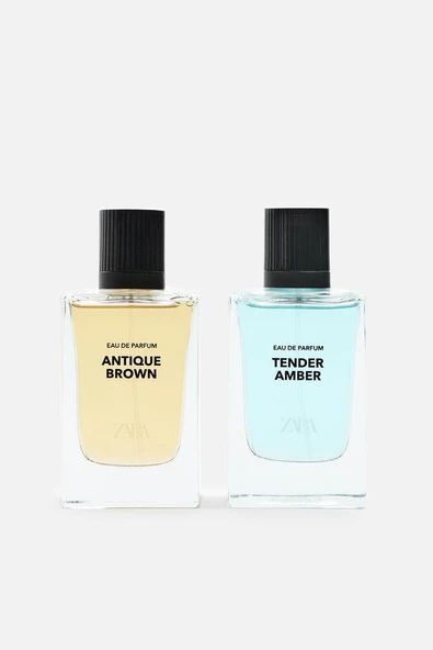 ZARA TENDER AMBER + ANTIQUE BROWN EDP 2X 100 ML ürün görseli 1
