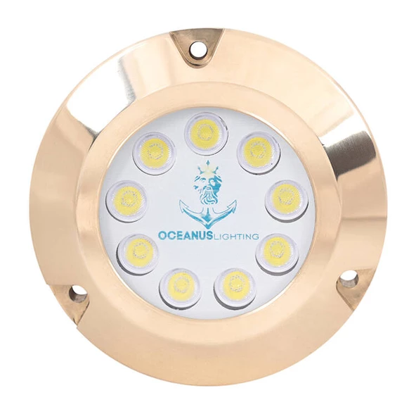 Oceanus OCL0934-B Bronz Su Altı Lambası 9 Led (Mavi Led) ürün görseli 1