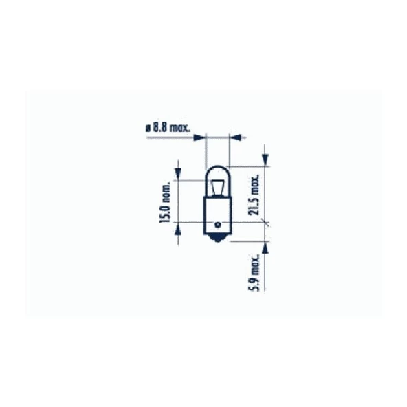 Narva CF 17131 12V 4W 53 Ampul ürün görseli 1