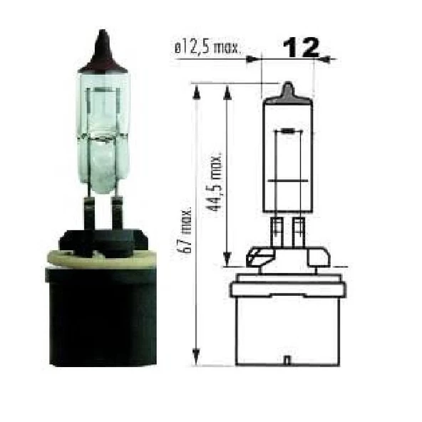 Narva AP 48041 12V 27W H27 PG13 Düz Soketli Ampul ürün görseli 1