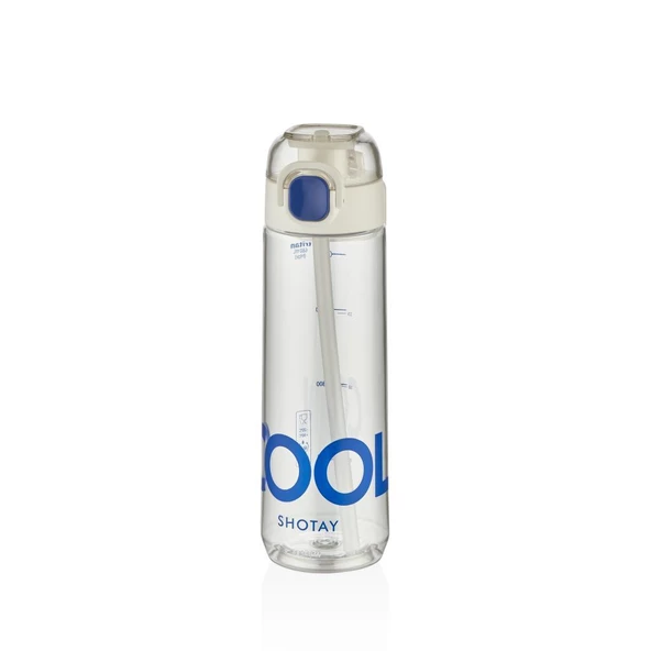 Shotay Mix Dink Su Matarası Tritan Beyaz 680Ml ürün görseli 1