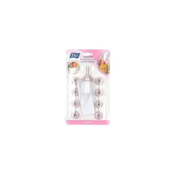 TİTİZ KREMA TORBASI AP-1042 0429 PEMBE ürün görseli 1