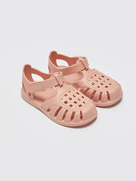 LCW STEPS Pembe Kız Bebek Plaj Sandaleti ürün görseli 1