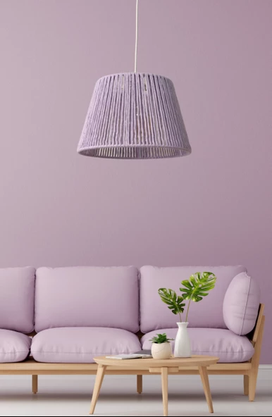 Arne Lila Avize, Salon Avize, Yatak Odası Avize, Çocuk Odası Avize, Bohem Avize ürün görseli 1