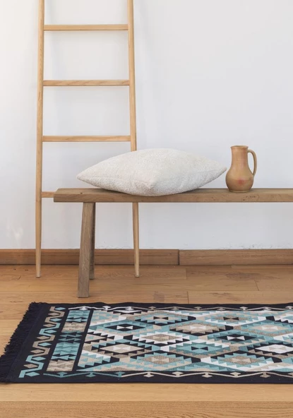 Bigghome SA1818A  Çift Taraflı Kilim 80*150 cm ürün görseli 1
