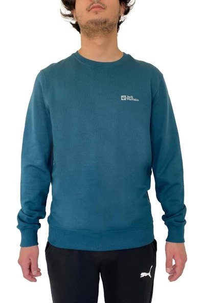 JACKWOLFSKIN ERKEK MARK SWEAT M 1000002TR-4167 ürün görseli 1
