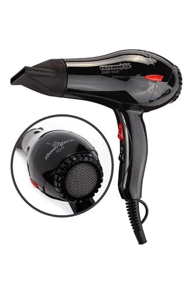 Hector Turbo X5 Siyah 2400 W Fön Makinesi ürün görseli 1