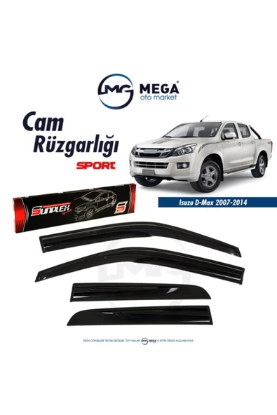 Cam Rüzgarlığı Isuzu D-max 2007-2014 ile uyumlu ürün görseli 1