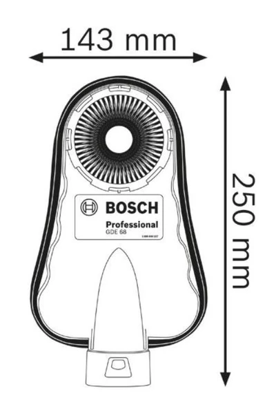 Bosch GDE 68 Toz Emme Adaptörü - Resim 2
