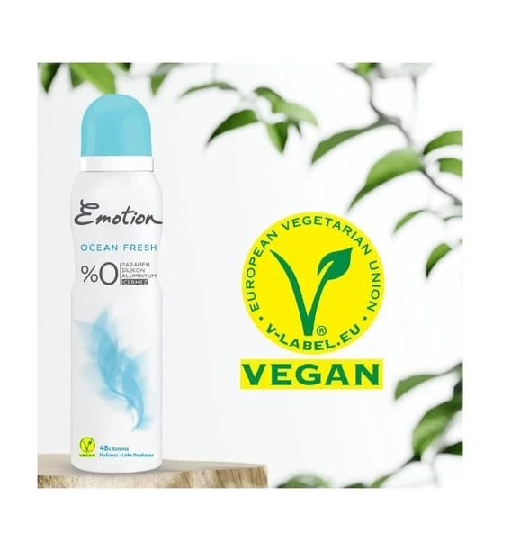 Emotion Ocean Fresh Deodorant 150 ML + Roll On 50 ML - Resim 5