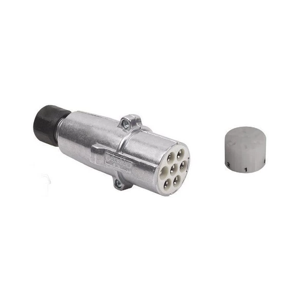 Aksa 7'Li S Tipi Alüminyum Tır Römork Fişi - 14-027 ürün görseli 1