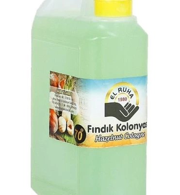 El Ruha Fındık Kolonyası 70° Çanta (Bidon) 900ML ürün görseli 1