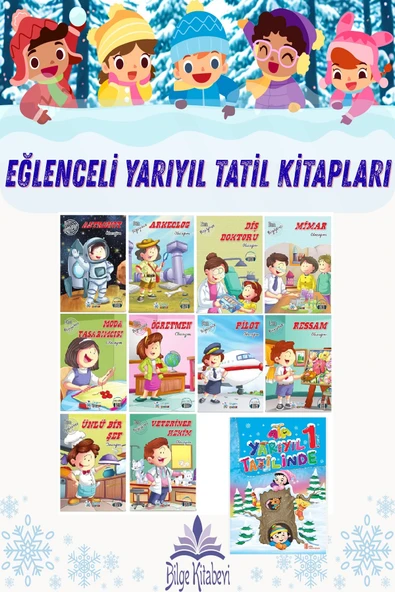 1.Sınıf Ben Büyüyünce Hikaye Seti (Yarıyıl Tatil Kitabı Hediyeli) ürün görseli 1