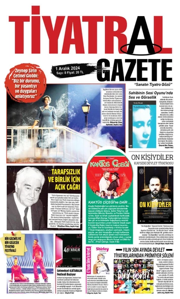 Tiyatral 8.Sayı Aralık 2024 ürün görseli 1