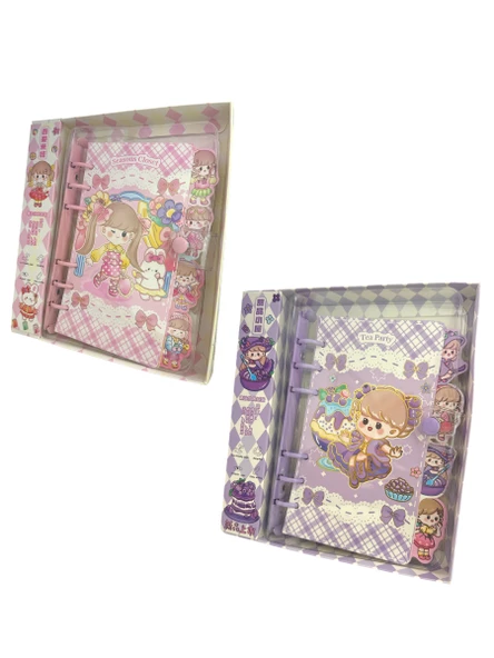 Maxx YD-4052 Figürlü Lüx Defter Kareli 72 Ypr 12x18 Cm ürün görseli 1