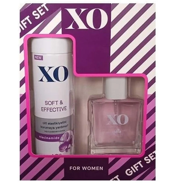 XO Parfüm Seti Gaia Women Kadın 50ML EDT + 150ML Deodorant Soft Effectıve ürün görseli 1