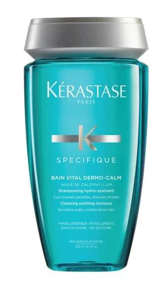 Kerastase Specifique Bain Vital Dermocalm Yağlı Saç Derisi için Hassasiyet Karşıtı Şampuan 250 ml ürün görseli 1