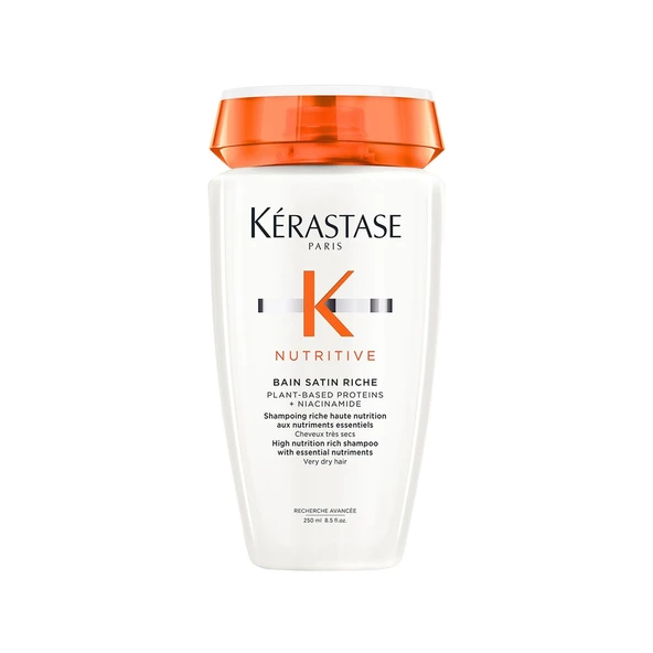 Kerastase Nutritive Bain Satin Riche Yoğun Nemlendirici Şampuan 250 ml ürün görseli 1