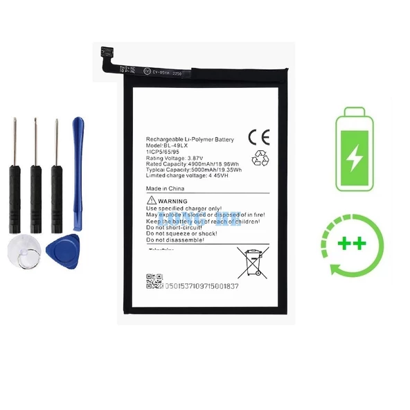 İnfinix Hot 12i İle Uyumlu  Güclendirilmis İthal Pil Batarya BL-49LX ürün görseli 1