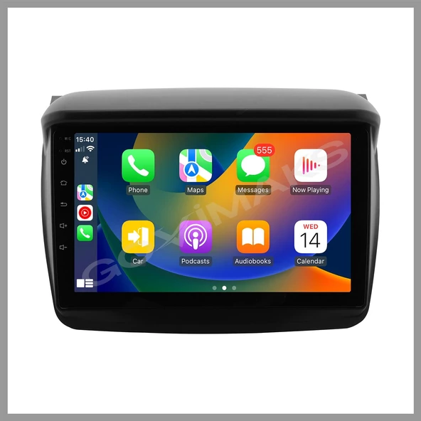 MİTSUBİSHI L200 2007-2014 UYUMLU 2 GB RAM 32 GB HAFIZA ANDROID MULTIMEDIA TEYP ürün görseli 1