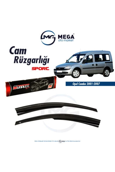 Cam Rüzgarlığı Opel Combo 2001-2007 ile uyumlu ürün görseli 1