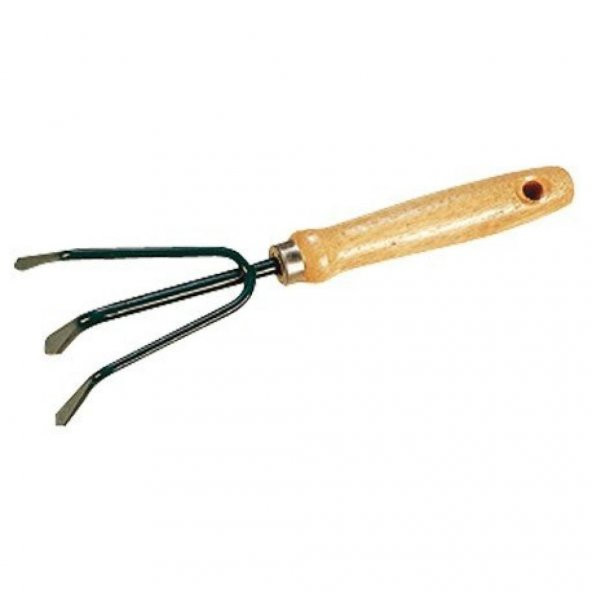 Formosa 71393 Ahşap Saplı 3'lü Tırmık 25cm ürün görseli 1