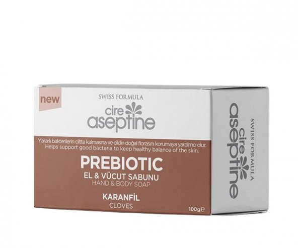 Cire Aseptine Prebiotic El ve Vücut Sabunu 100 Gr- Karanfil ürün görseli 1