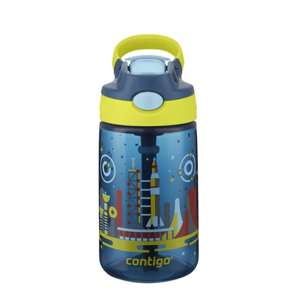 Contigo Gizmo Flip Uzay Tritan Çocuk Suluğu 420ML - Mavi ürün görseli 1