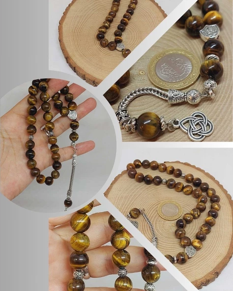 Kaplangözü Taşı 33lük Tesbih 10mm (8936) ürün görseli 1