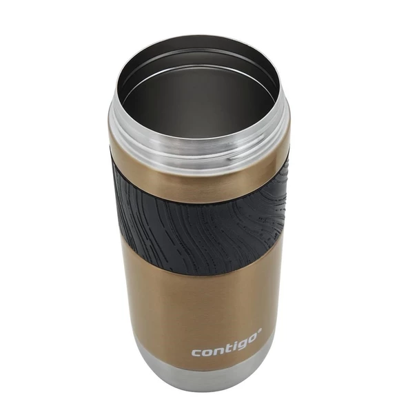 Contigo Byron Pro Snapseal Termos Bardak 470ML - Karamel - Resim 6