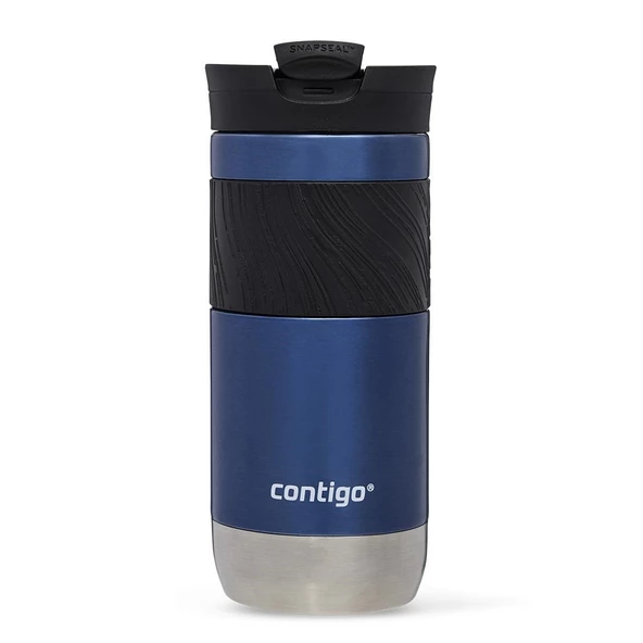 Contigo Byron Pro Snapseal Termos Bardak 470ML - Mavi - Resim 4