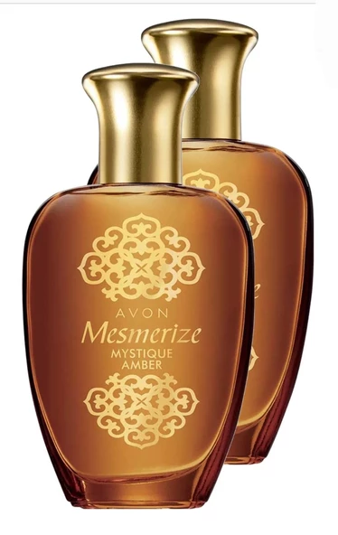 Avon mesmerize Mystique Amber Edt 50ML ikili Kadın Parfüm seti ürün görseli 1