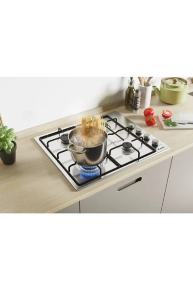 Candy Chw6Lx Inox Ankastre Ocak - Resim 5