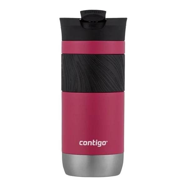 Contigo Byron Pro Snapseal Termos Bardak 470ML - Pembe - Resim 2