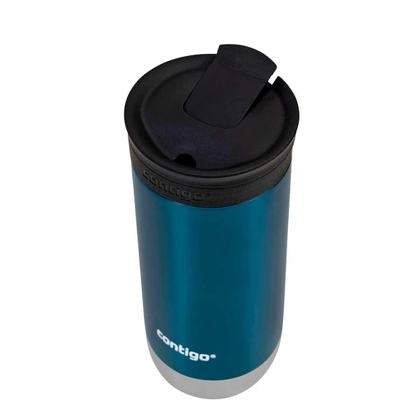 Contigo Huron Pro Snapseal Termos Bardak 470ML - Lacivert - Resim 3