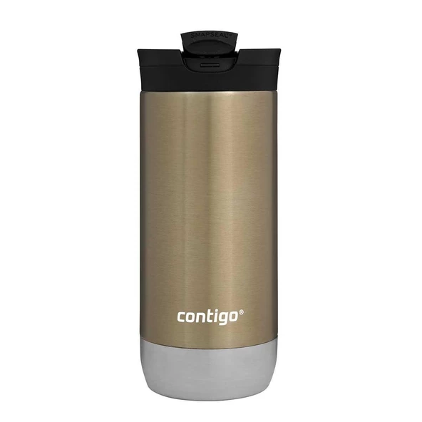 Contigo Huron Pro Snapseal Termos Bardak 470ML - Latte - Resim 8