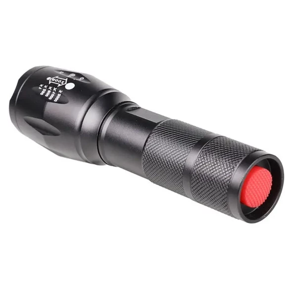 PS-918 10w 5 Modlu Swat Tüfek Aparatlı Ayarlanabilir Şarjlı El Feneri ürün görseli 1