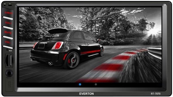 Everton RT-7070 7 Inç Double Oto Teyp 4X75W ürün görseli 1
