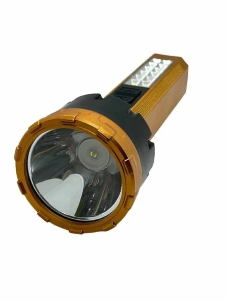 HS-8028 1+12 Smd Ledli Uzun Menzilli Ultra Güçlü Ledli Şarjlı Fener ürün görseli 1