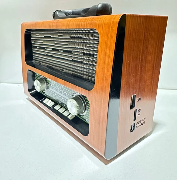 Everton RT-557 Nostalji Bluetooth/USB/Sd kart/ Radyo mp3 Player Müzik Kutusu ürün görseli 1