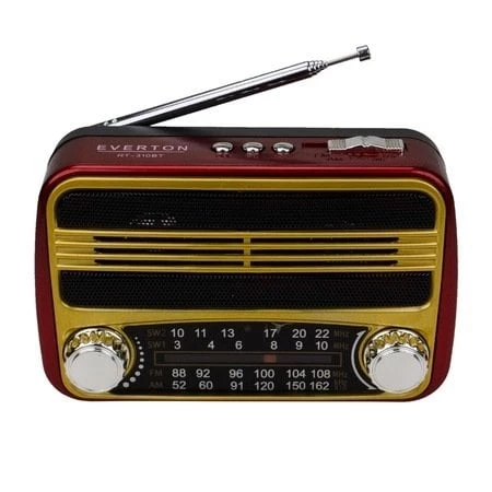 RT-310BT Everton Bluetoothlu Müzik Kutusu,3 Band radyo, usb, sd, Mp3 player ürün görseli 1