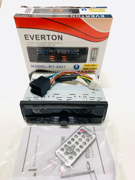 Everton RT-2027 Bluetooth Usb, Sd, Fm , Aux Oto Teyp - Resim 2