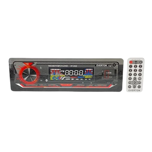 Everton RT-2025 USB-SD-FM-AUX- Bluetooth Oto Teyp 4x60 Watt ürün görseli 1
