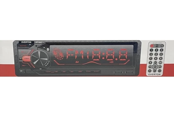 Everton RT-3023 ÇİFT USB'li USB-SD-FM-AUX- Bluetooth Oto Teyp 4x60 Watt ürün görseli 1