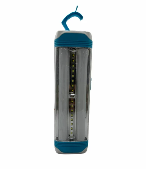 V-004 16 Ledli+SMD Solar Güneş Panelli Ultra Güçlü Ledli Şarjlı Işıldak ürün görseli 1