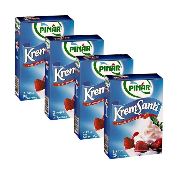 Pınar Krem Şanti 150 gr Toz x 4 Adet ürün görseli 1