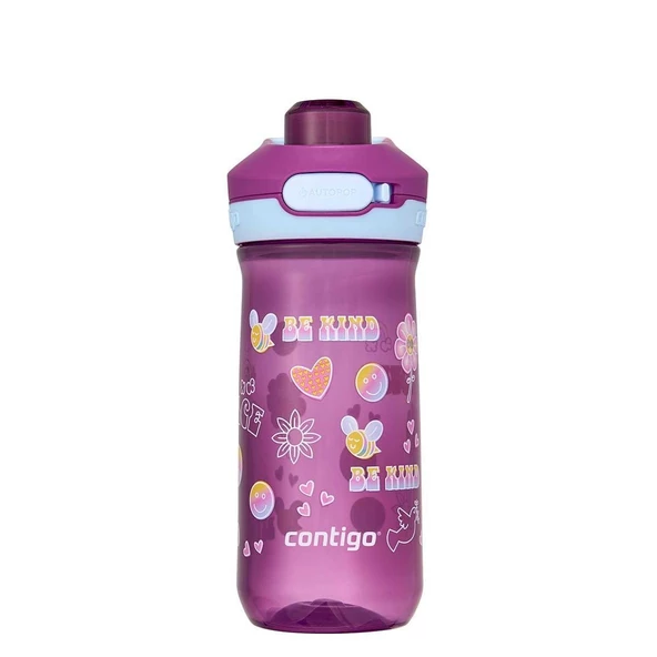 Contigo Jessie Tritan Bas İç Kapaklı Çocuk Suluğu 420ml - Pembe ürün görseli 1