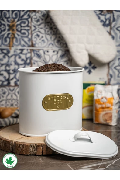 Metal Kapaklı Baton Çok Amaçlı Mutfak ve Banyo Organizeri Saklama Kabı (Storage Box Plakalı) ürün görseli 1